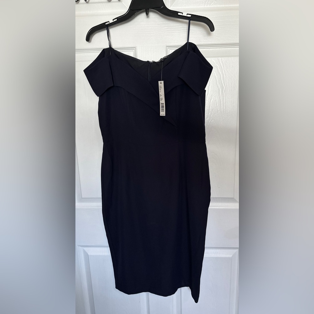 Gianni Bini Off the shoulder Navy Blue Dress